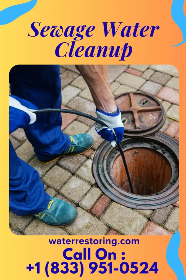 Sewage Water Cleanup in McFarland, KS